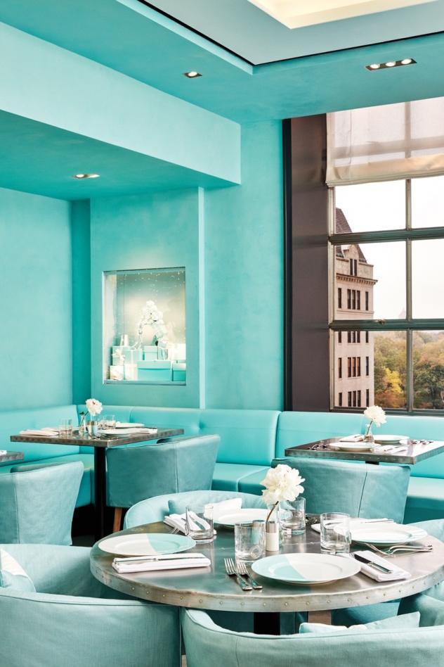 Tiffany & Co. – kavárnu Blue Box Café